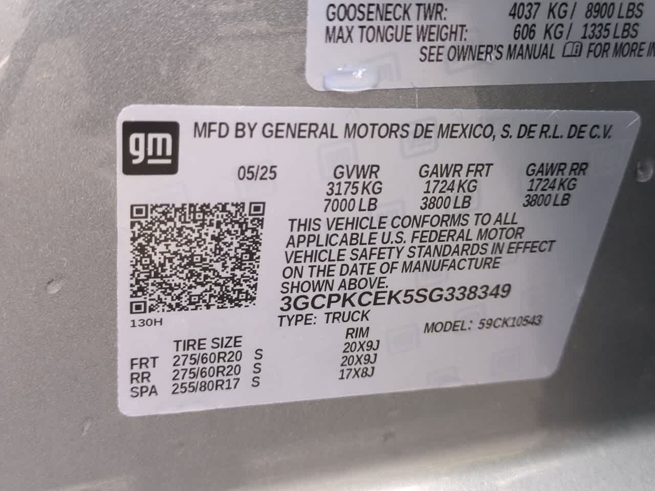 2025 Chevrolet Silverado 1500 4WD Crew Cab Short Bed Custom Trail Boss