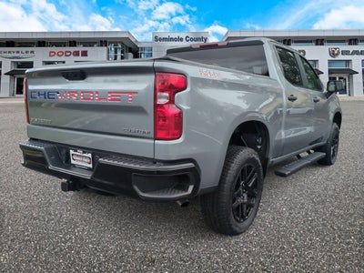 2025 Chevrolet Silverado 1500 4WD Crew Cab Short Bed Custom Trail Boss