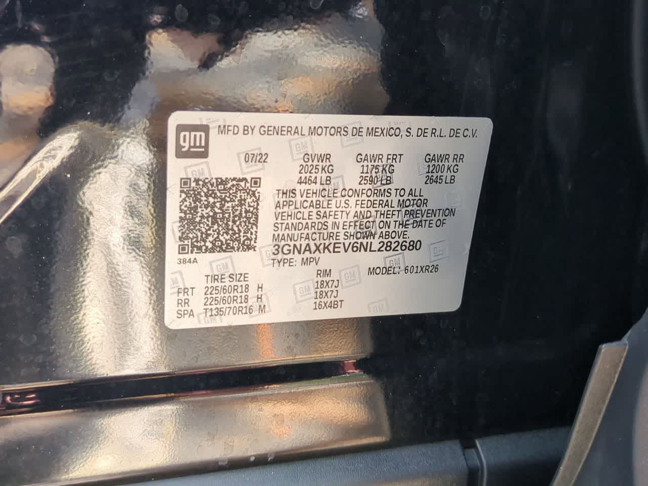 2022 Chevrolet Equinox FWD LT