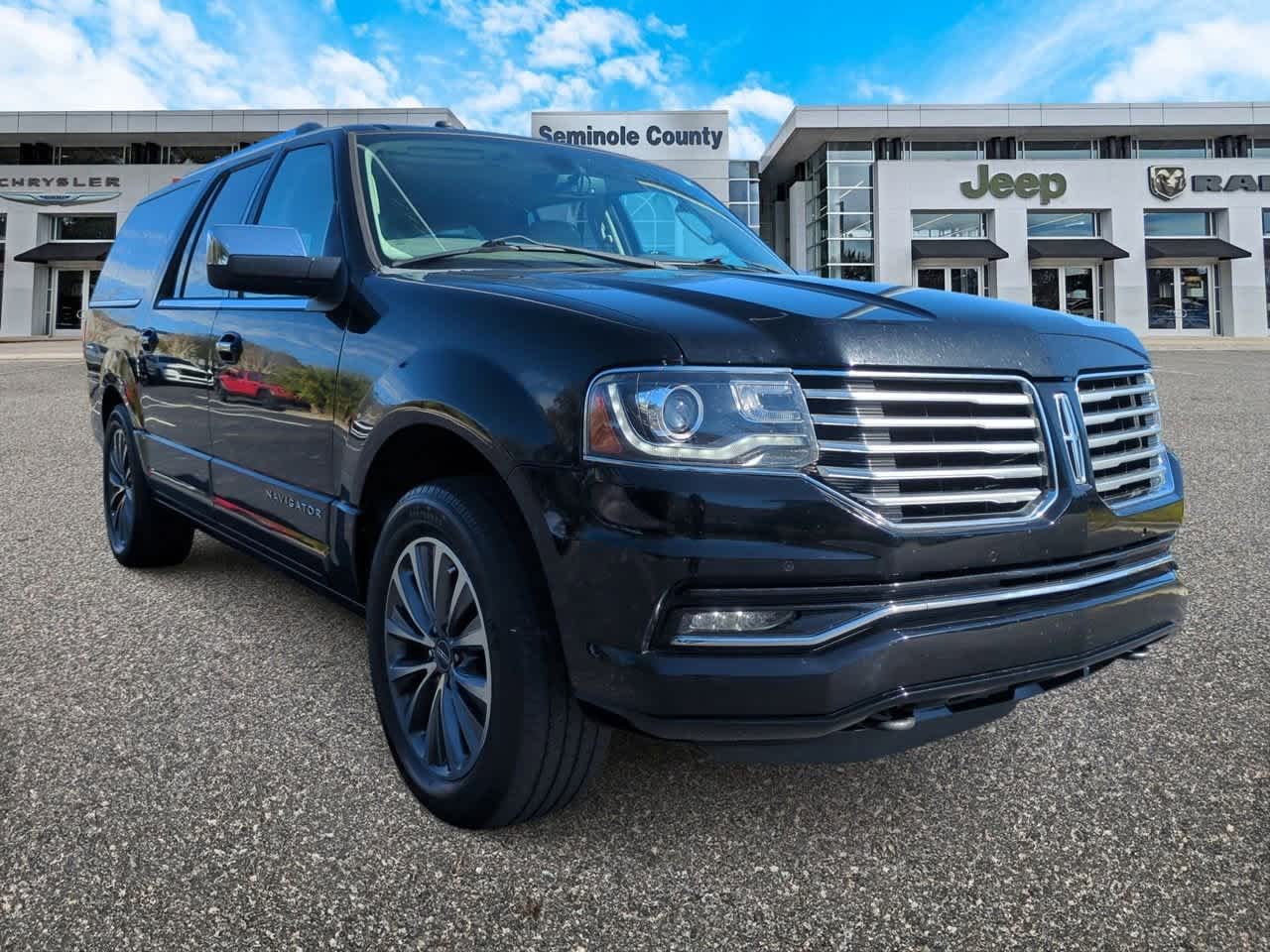 Used 2017 Lincoln Navigator Select with VIN 5LMJJ3HT9HEL00922 for sale in Sanford, FL