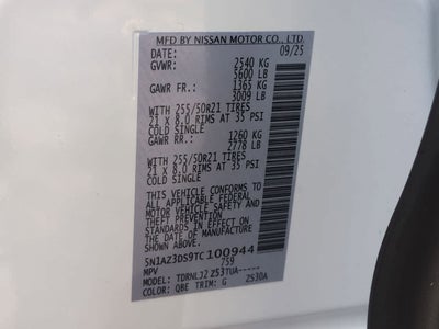 2026 Nissan Murano Platinum