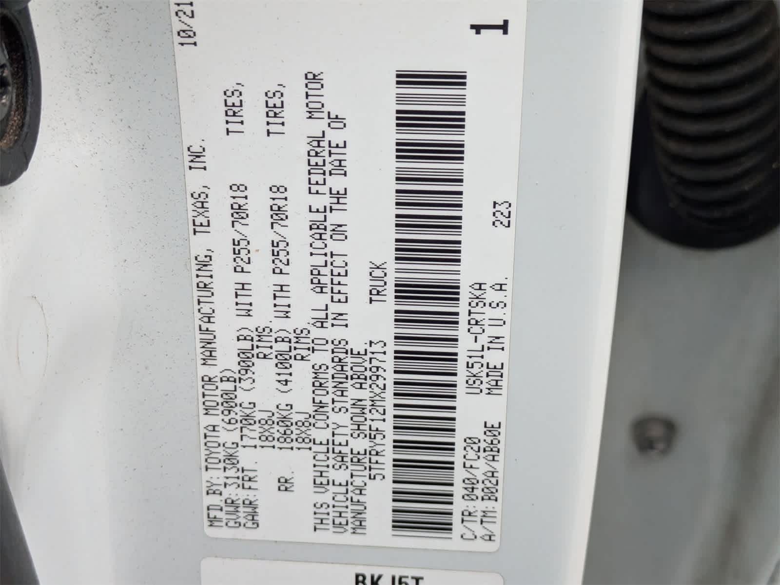 2021 Toyota Tundra SR5