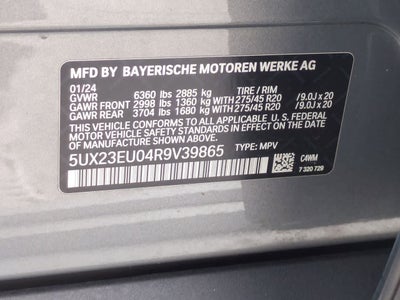 2024 BMW X5 xDrive40i