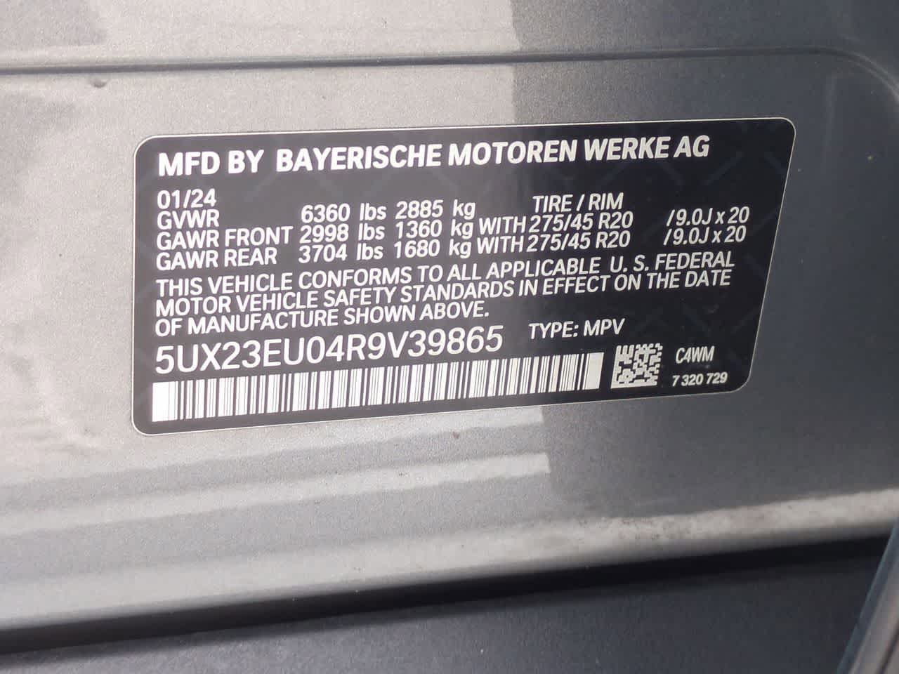 2024 BMW X5 xDrive40i