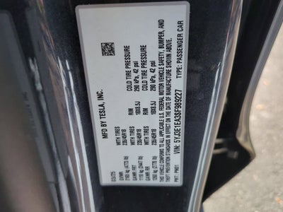 2025 Tesla Model 3 Long Range Rear-Wheel Drive