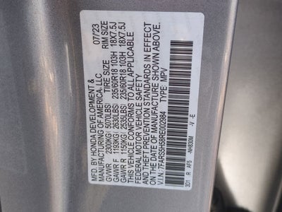 2024 Honda CR-V Hybrid Sport