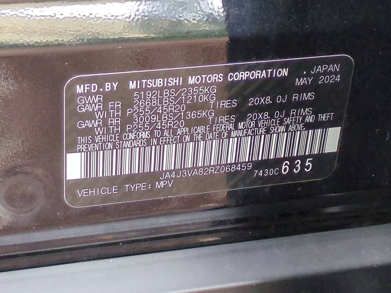 2024 Mitsubishi Outlander SE 2.5 2WD