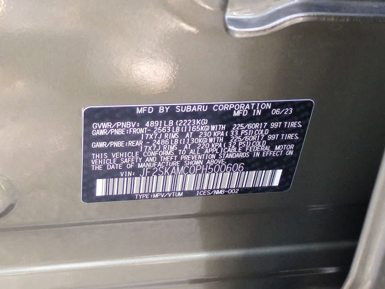 2023 Subaru Forester Wilderness