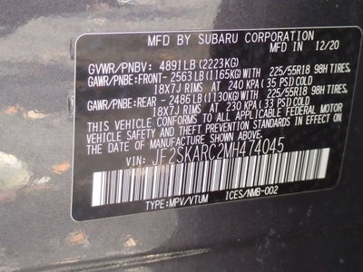 2021 Subaru Forester Sport