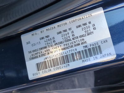 2016 Mazda Mazda6 i Touring