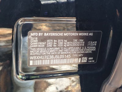 2018 BMW X1 sDrive28i