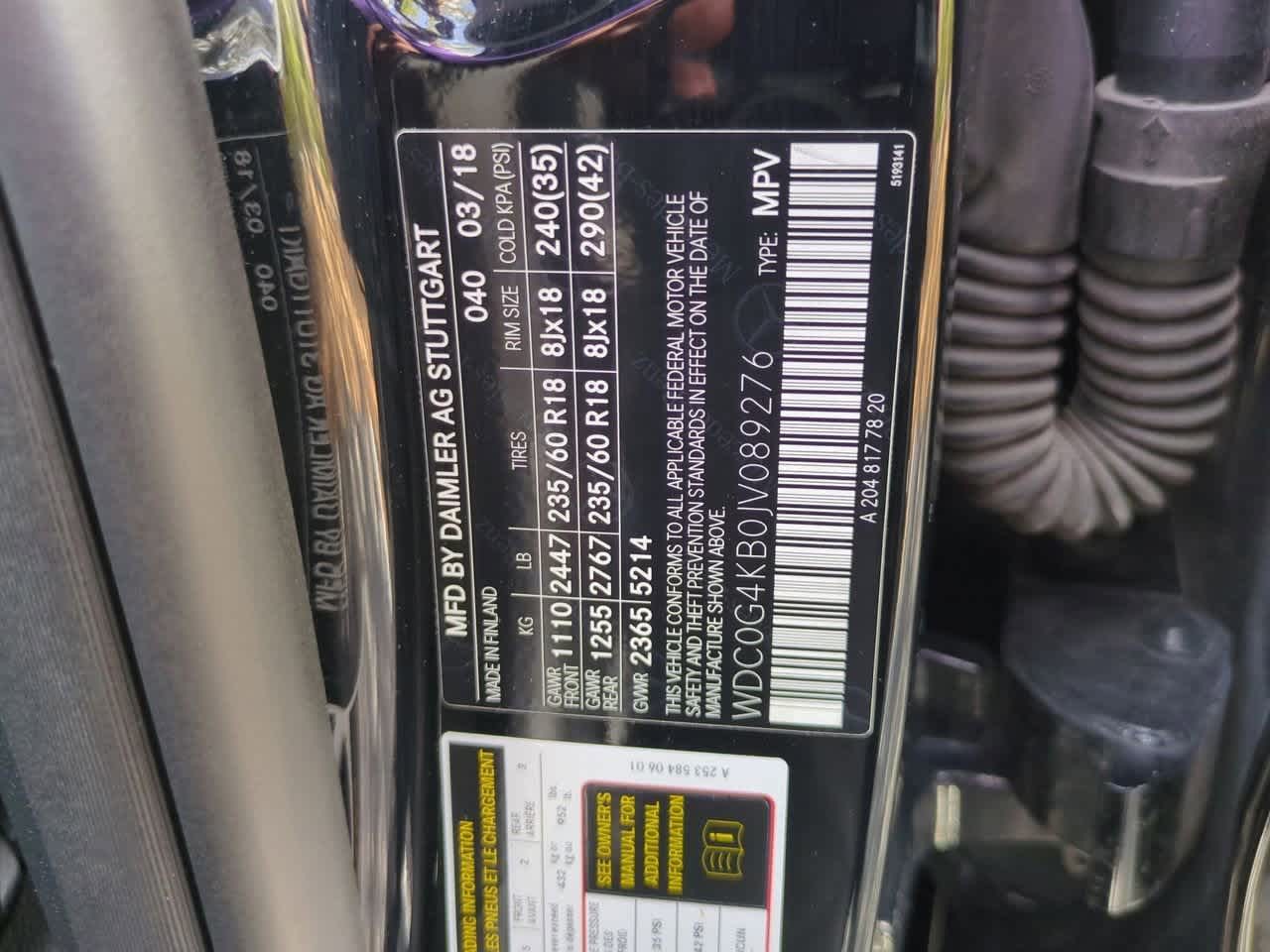 2018 Mercedes-Benz GLC 300 4MATIC®