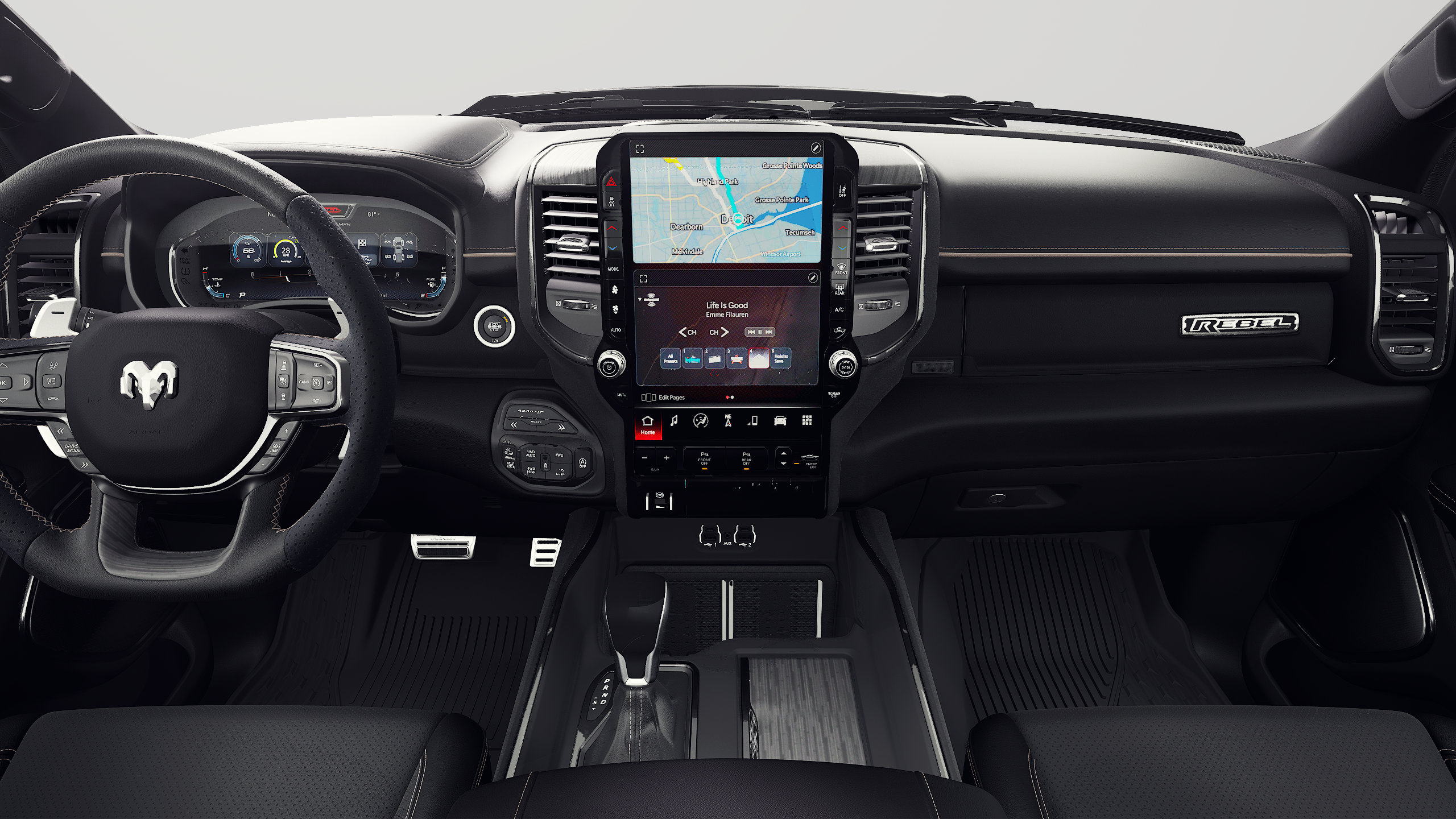 2027 RAM Ram 1500 RAM 1500 REBEL CREW CAB 4X4 5'7' BOX
