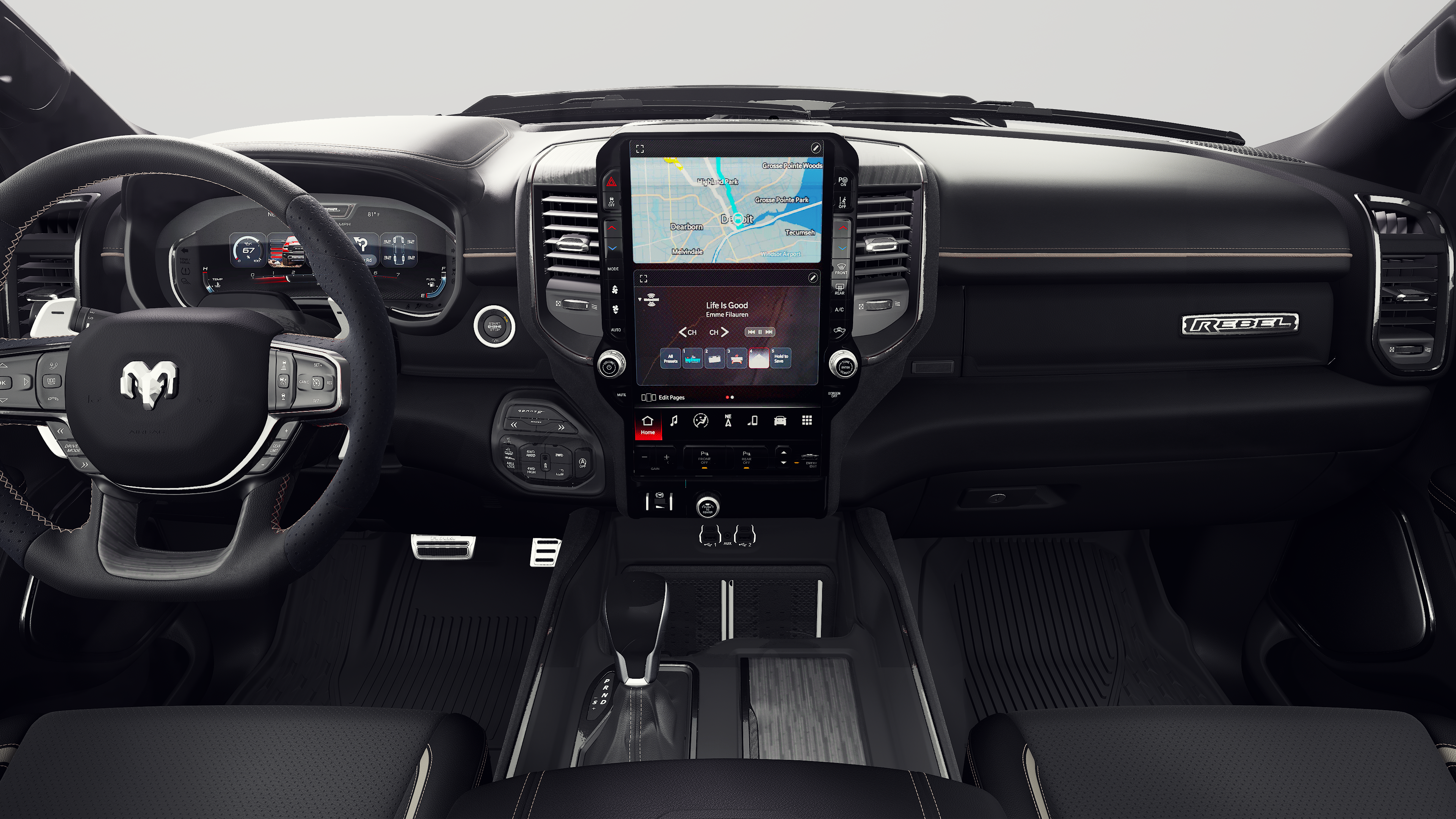 2027 RAM Ram 1500 RAM 1500 REBEL CREW CAB 4X4 5'7' BOX
