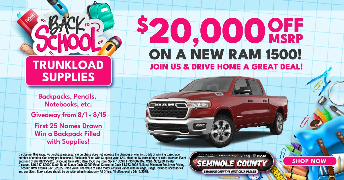 Truck Load of Supplies Event