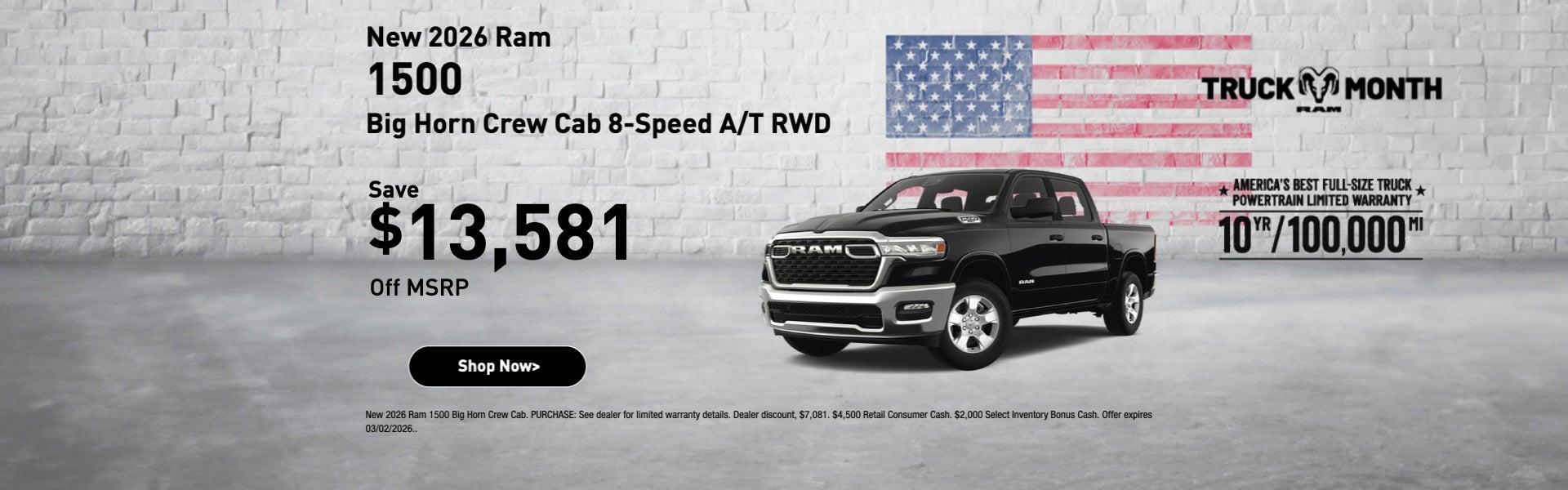 Ram 1500 Offer
